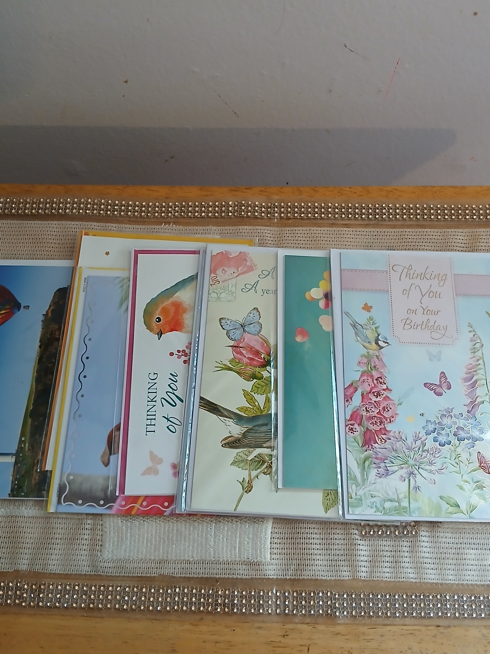Assorted Floral and Scenic Greeting Cards - Multicolor